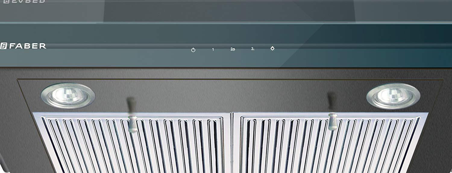 Image of FABER HOOD SUPER 3D PLUS T2S2 BK TC LTW 60 Wall Mounted Black 1150 CMH Chimney