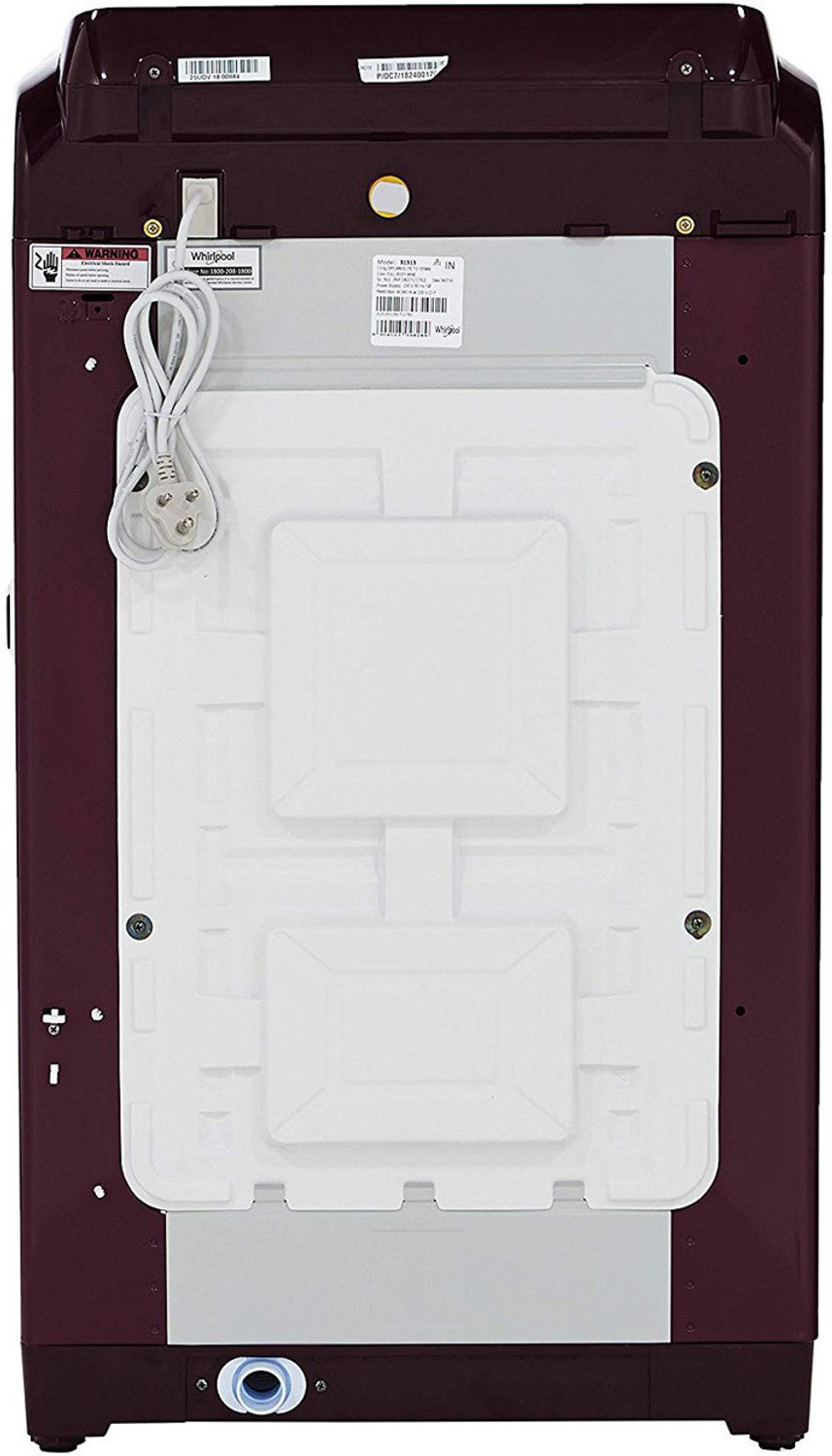 Image of Whirlpool 7 kg 5 Star, Hard Water wash Fully Automatic Top Load Washing Machine Maroon