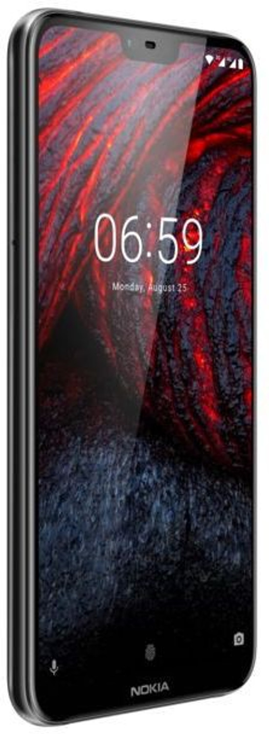Image of Nokia 6.1 Plus (Black, 64 GB)