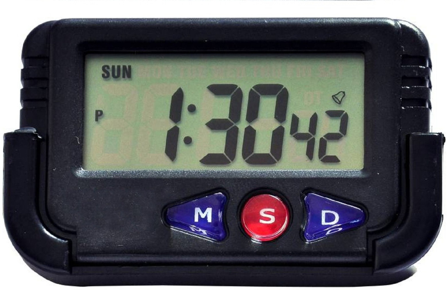 BJORK Digital Black Clock