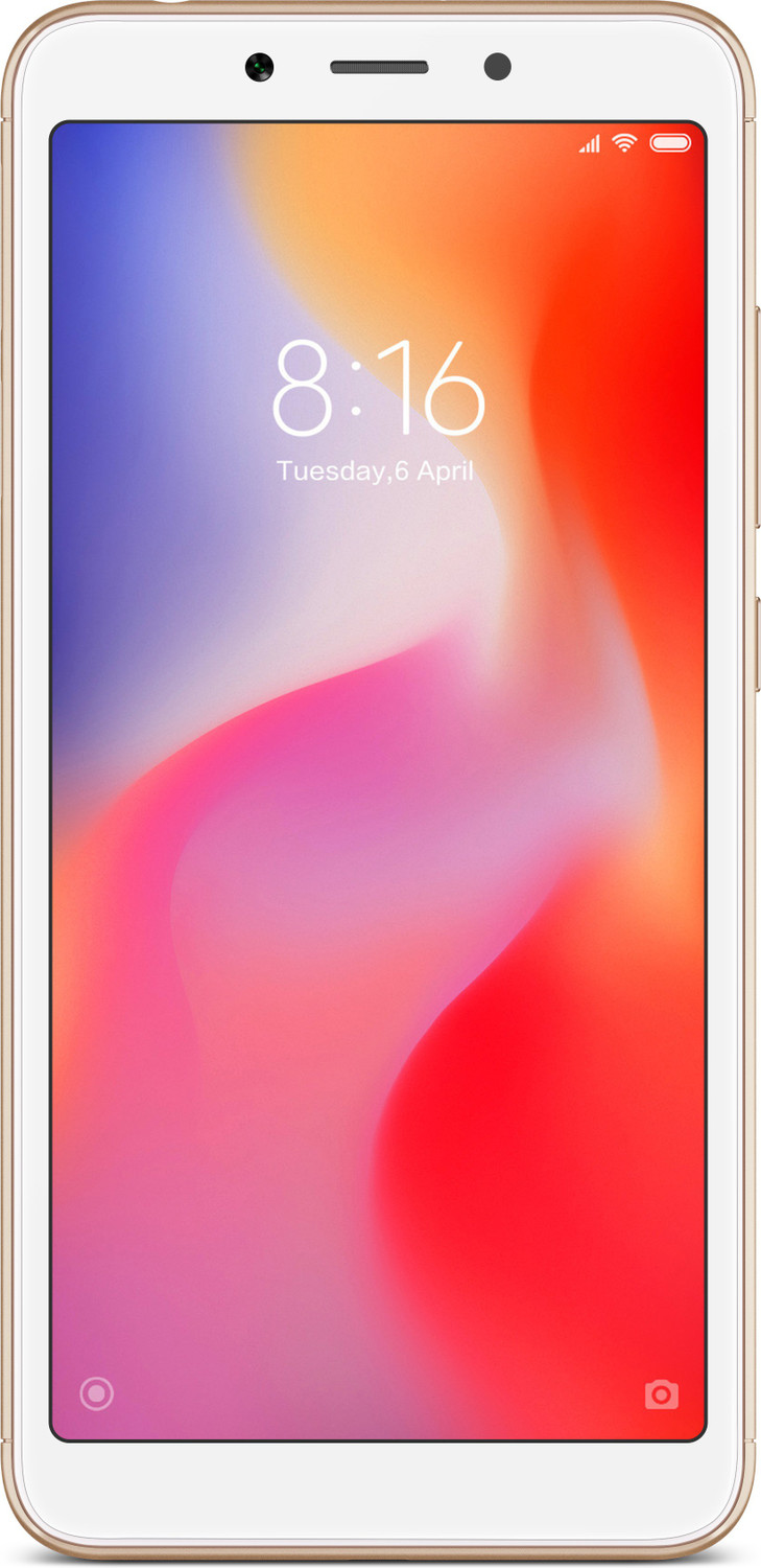 Image of Redmi 6 (Gold, 64 GB)