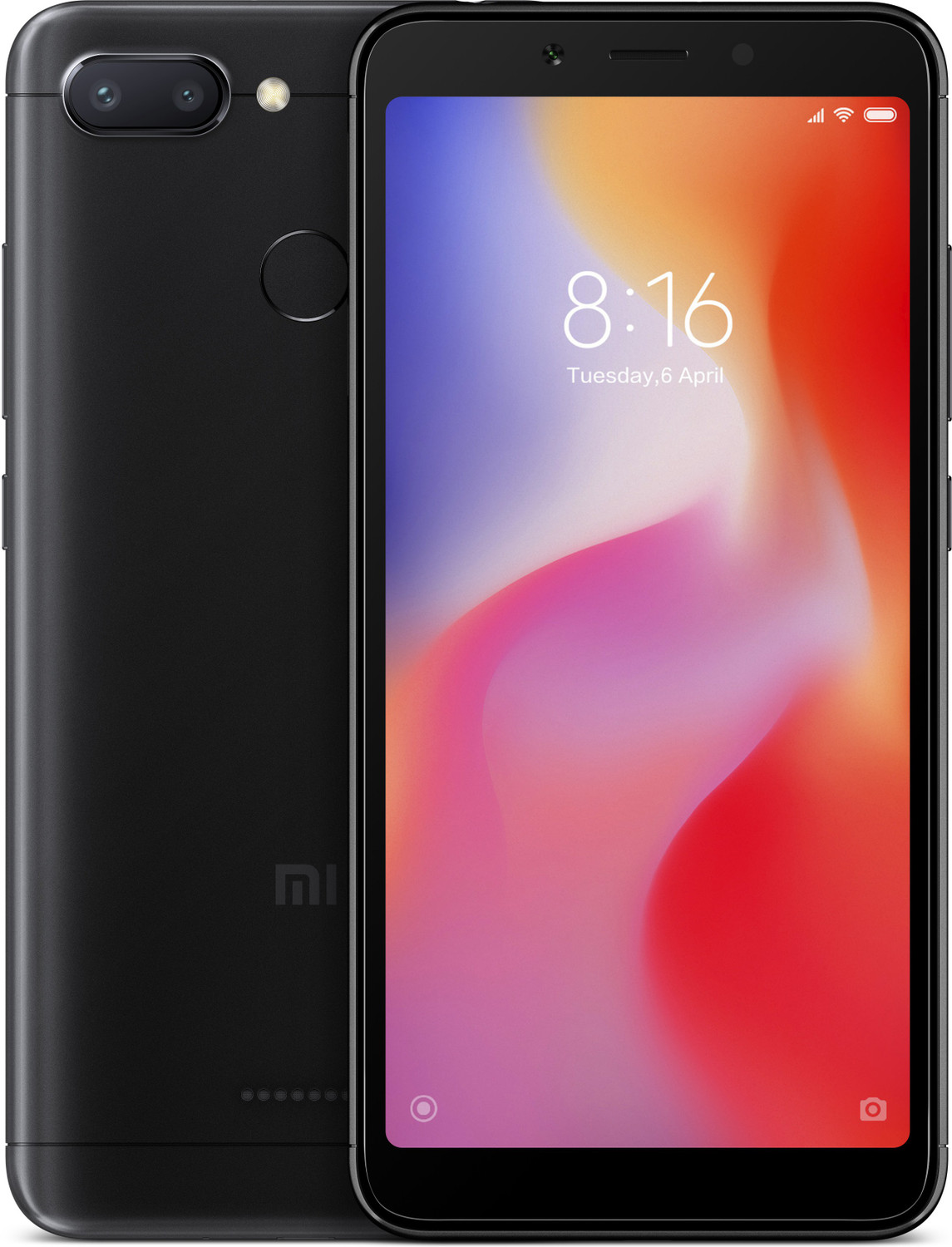 Image of Redmi 6 (Black, 32 GB)