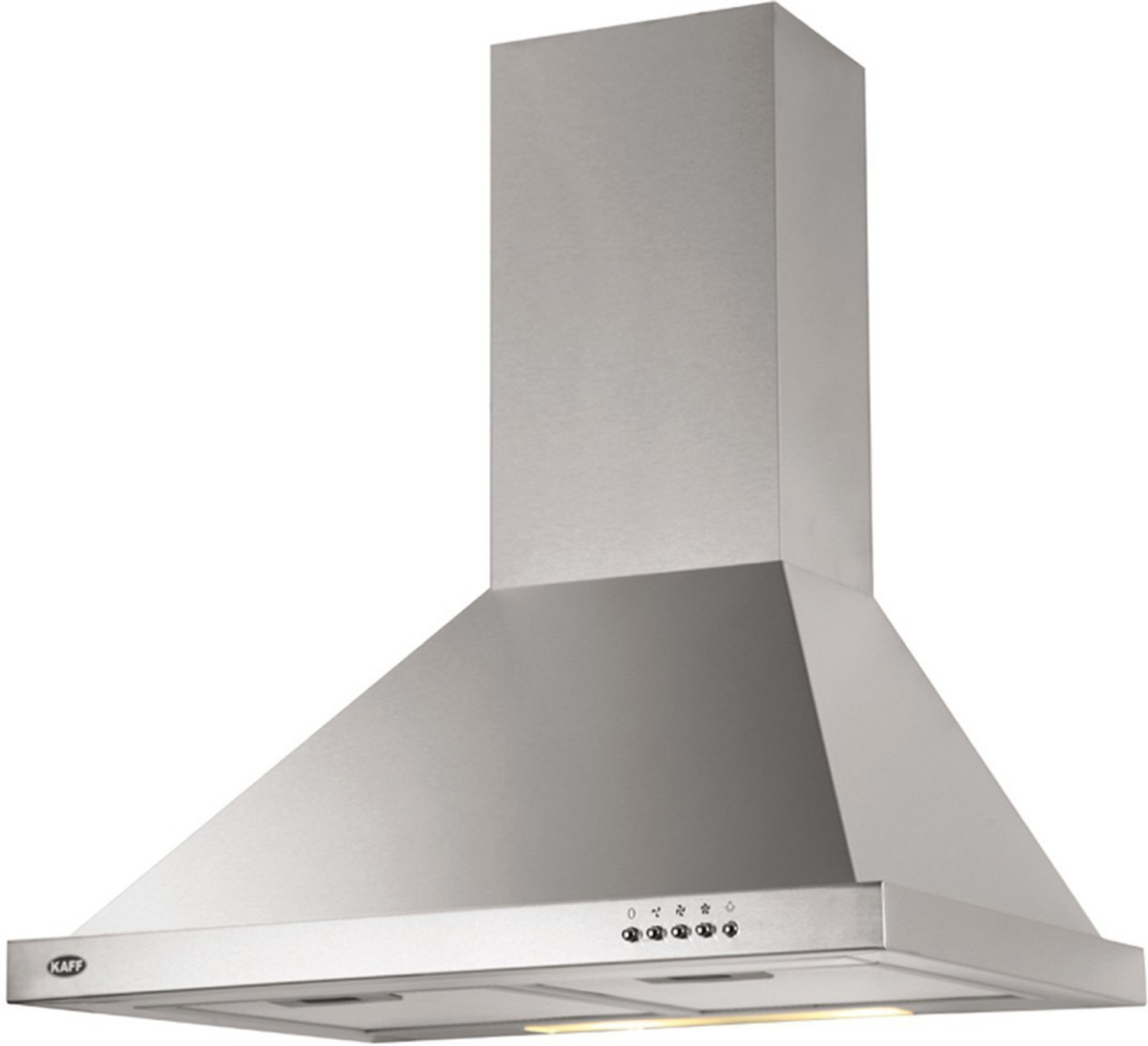 Image of Kaff ELBAA BF 60 Wall Mounted GREY 1000 CMH Chimney