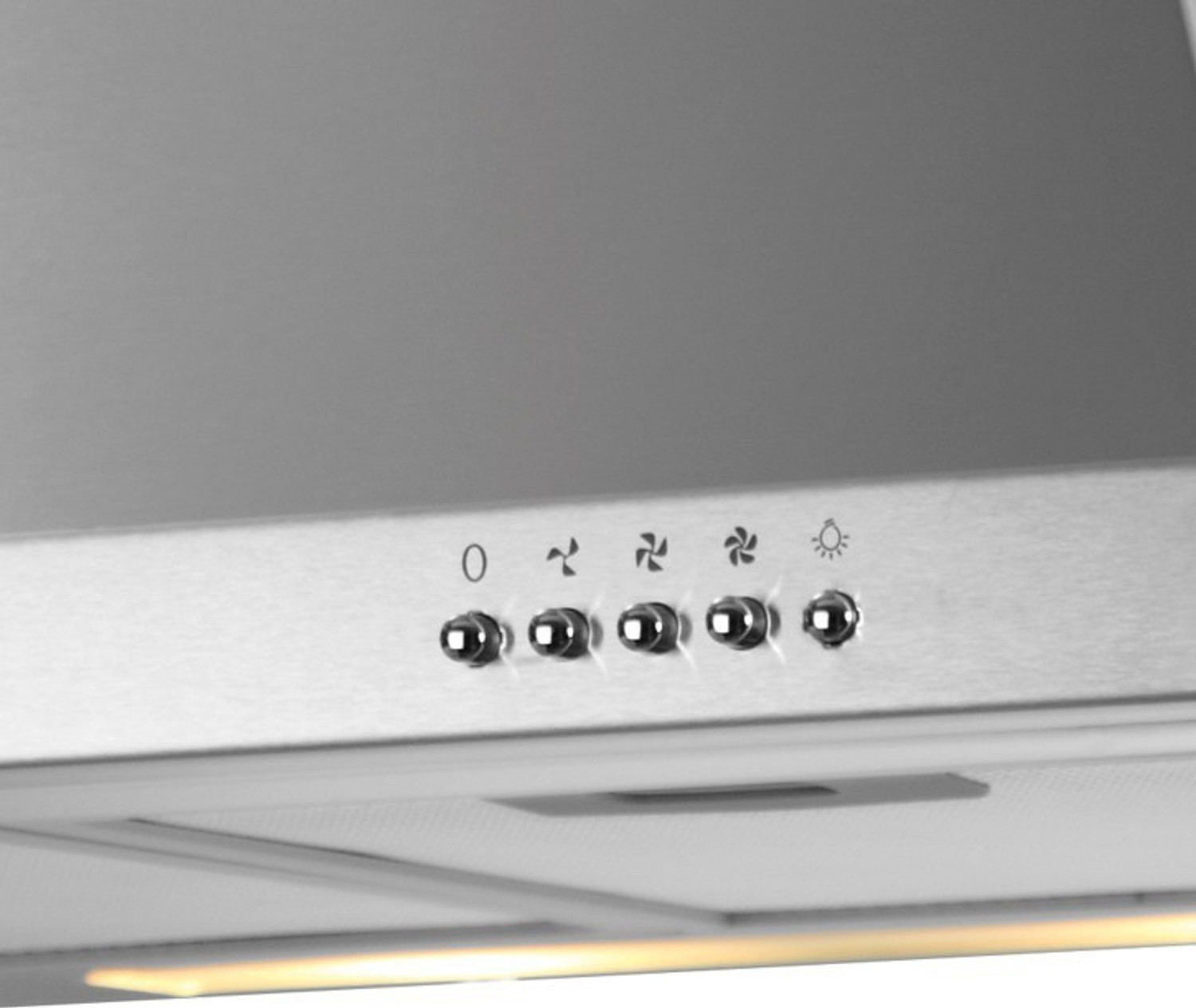 Image of Kaff ELBAA BF 60 Wall Mounted GREY 1000 CMH Chimney