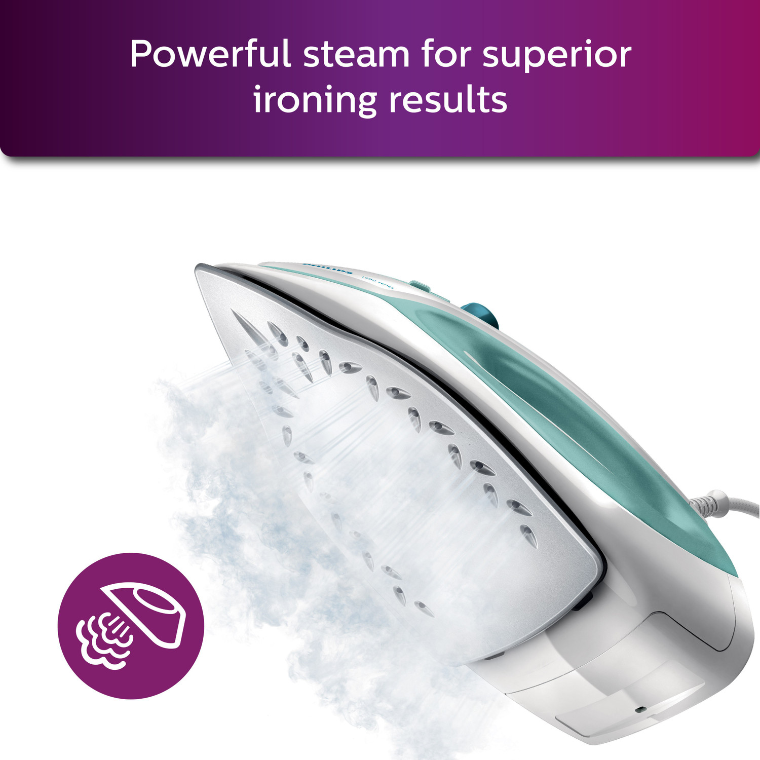Image of PHILIPS GC1903 /21 1300 W Steam Iron