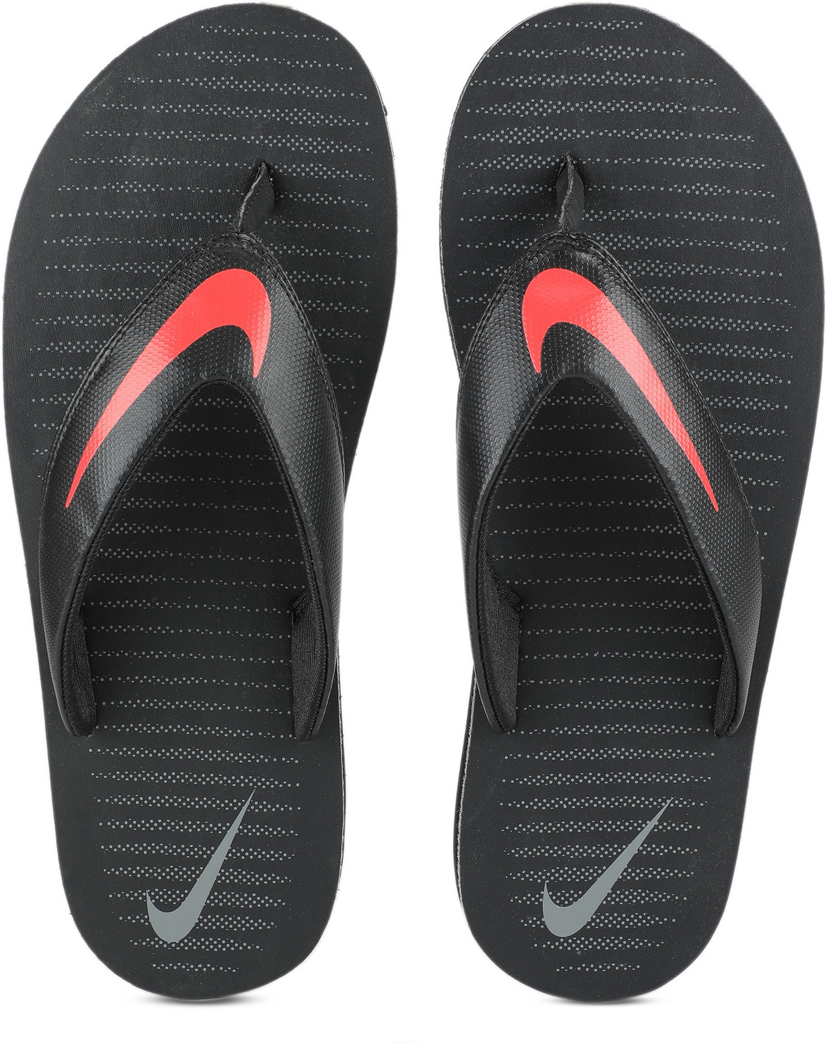 Nike slippers for men red store