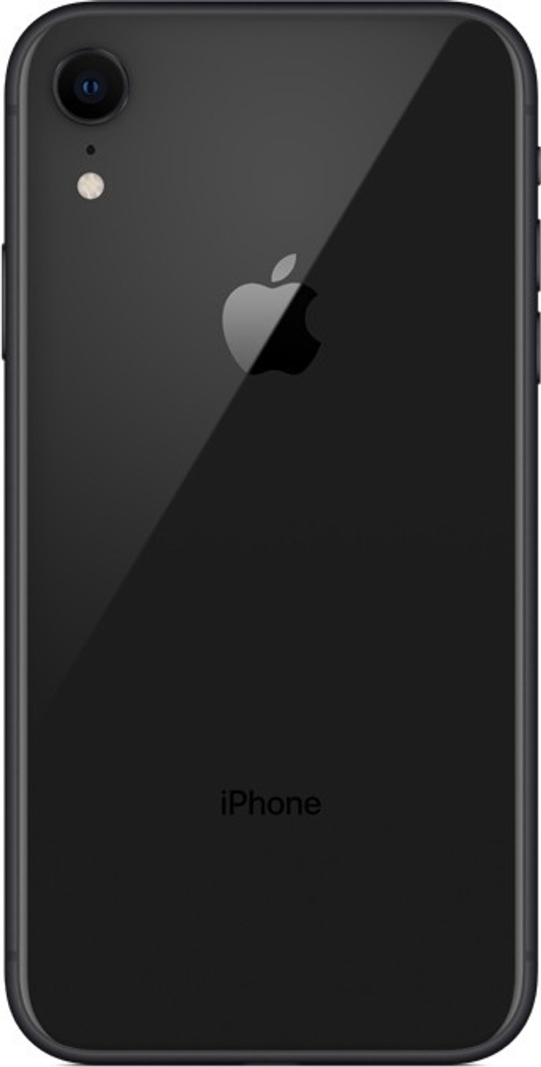 Image of Apple iPhone XR (Black, 128 GB) (Includes EarPods, Power Adapter)
