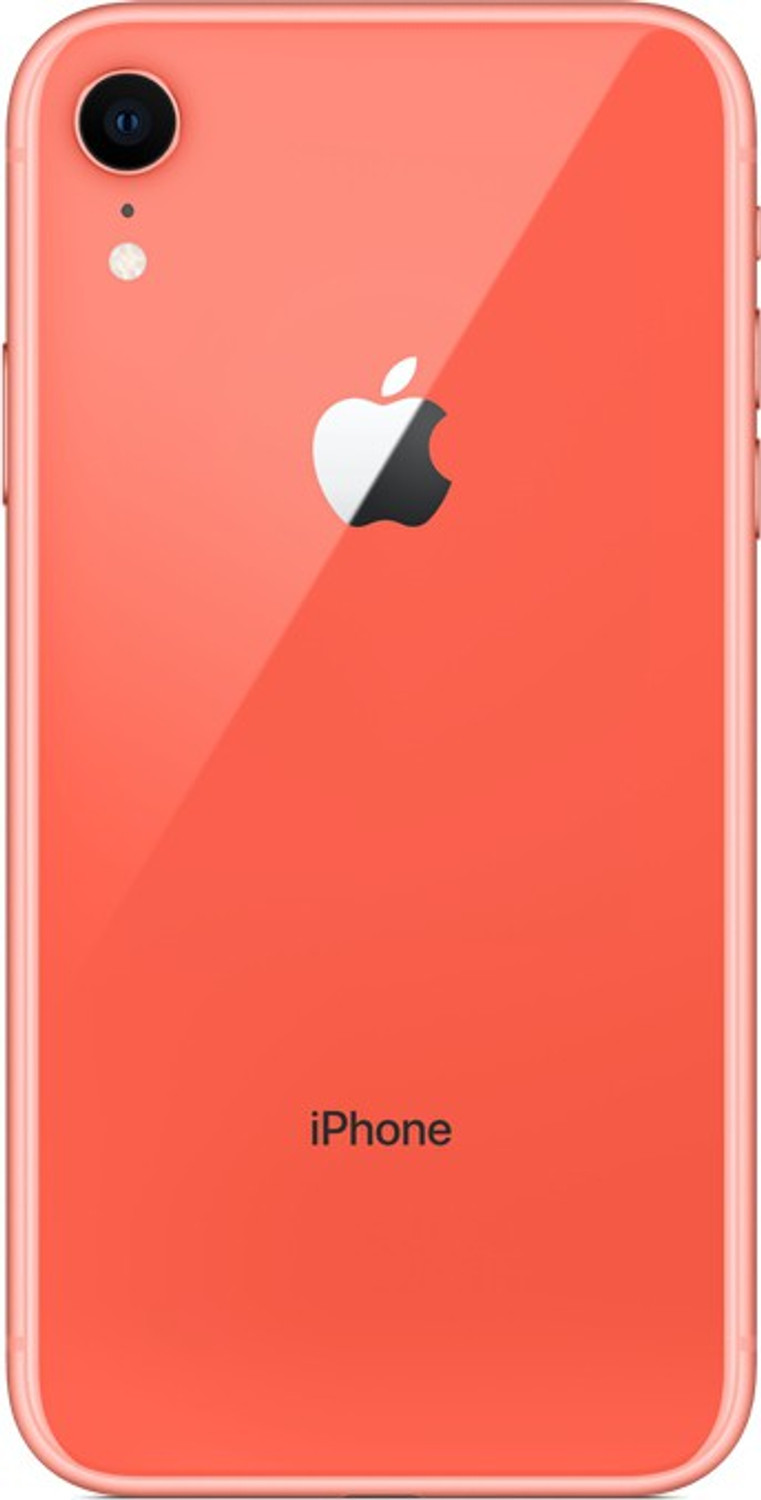 Image of Apple iPhone XR (Coral, 256 GB) (Includes EarPods, Power Adapter)