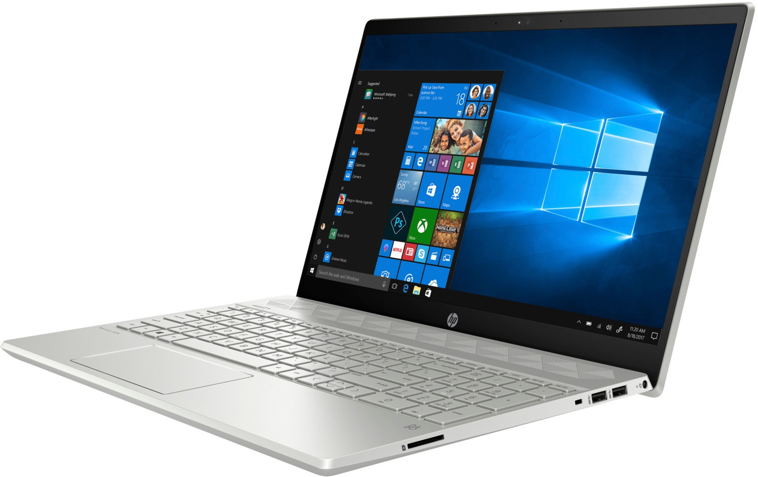 Image of HP Pavilion 15-CS Intel Core i5 8th Gen 8265U - (8 GB /1 TB HDD /Windows 10 Home /2 GB Graphics) 15-cs1000tx Laptop