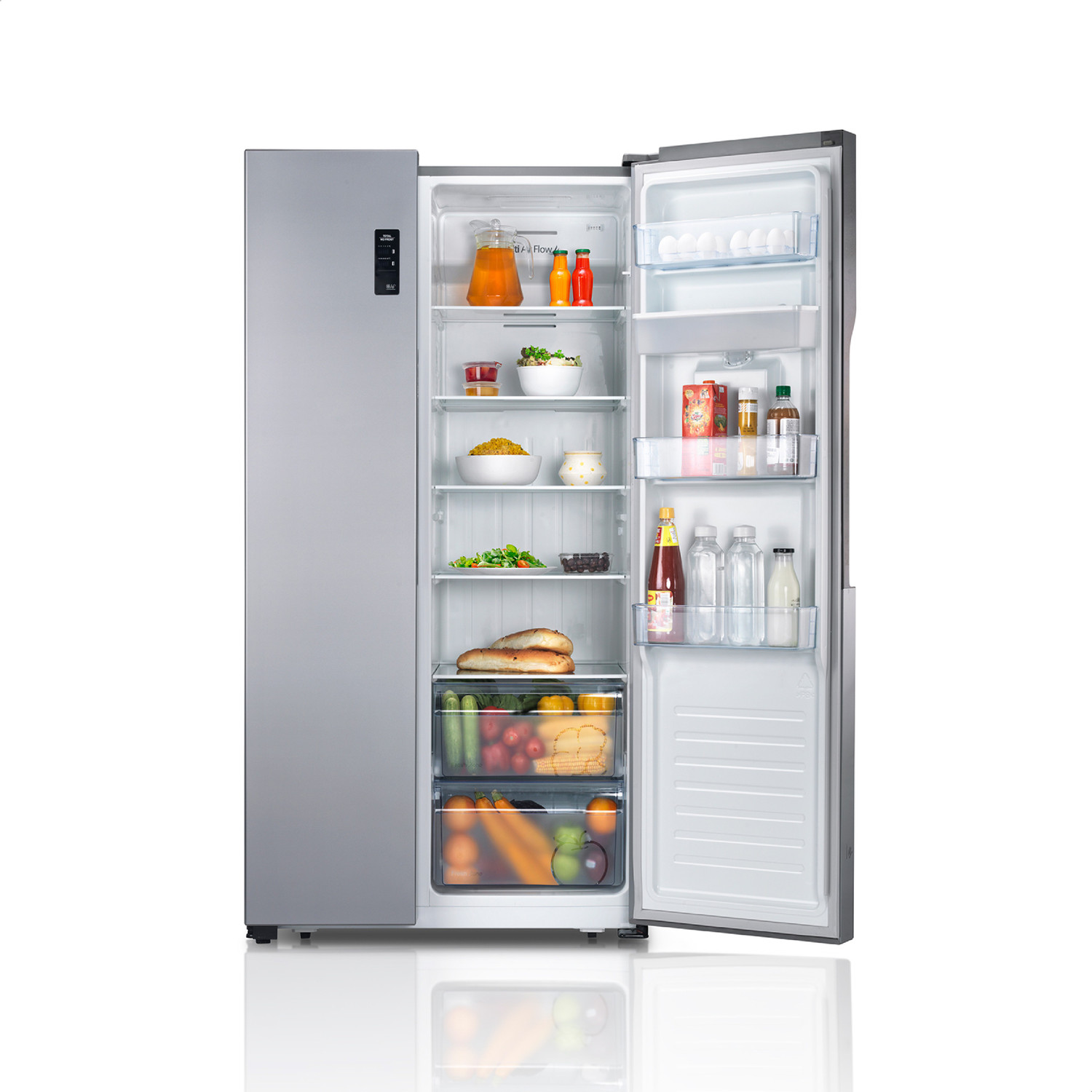 Image of MarQ by Flipkart 560 L Frost Free Side by Side Refrigerator with Water Dispenser