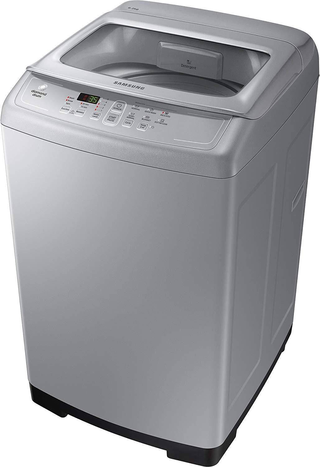 Image of Samsung 6.2 kg with Monsoon Feature Fully Automatic Top Load Washing Machine Grey