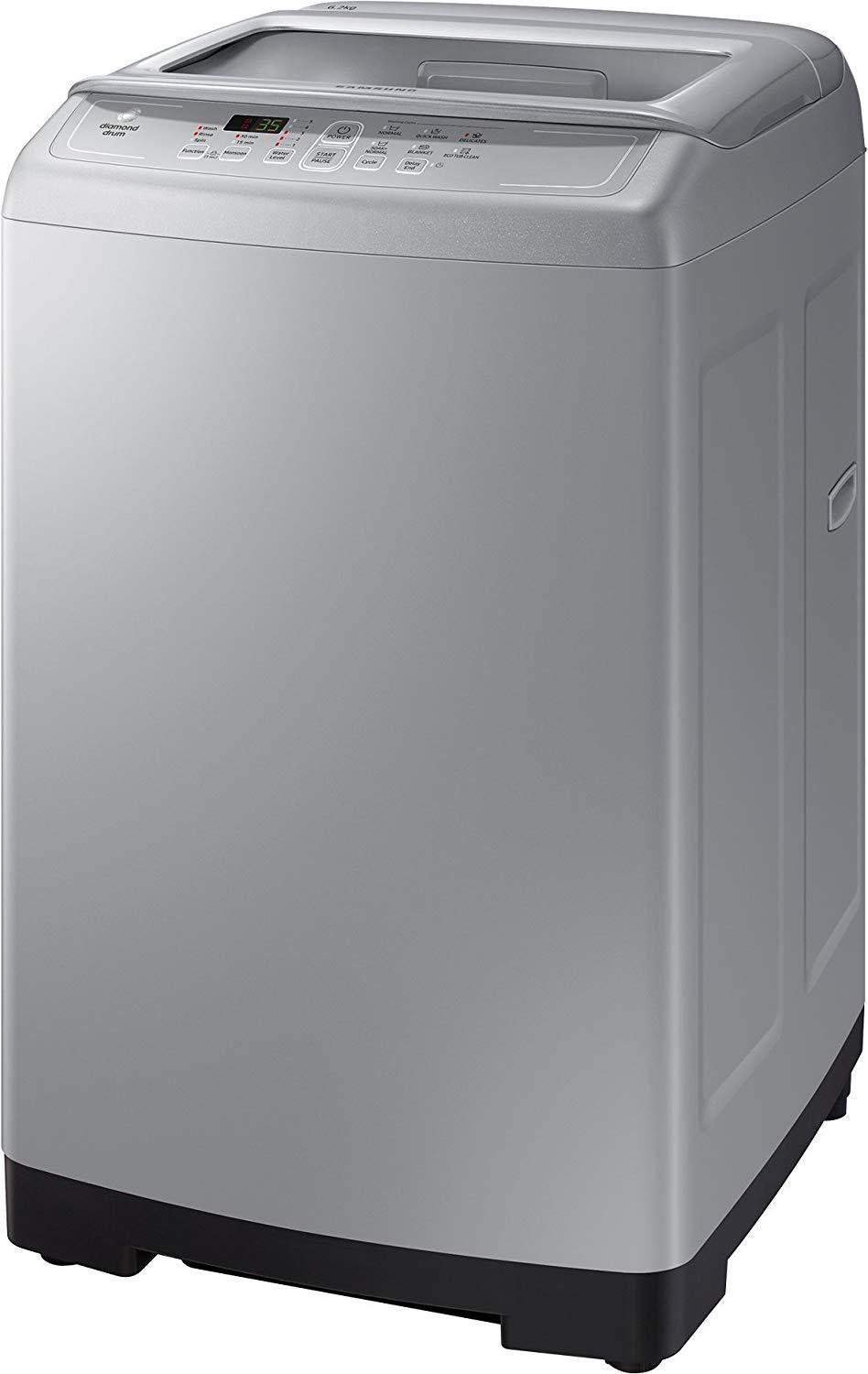 Image of Samsung 6.2 kg with Monsoon Feature Fully Automatic Top Load Washing Machine Grey
