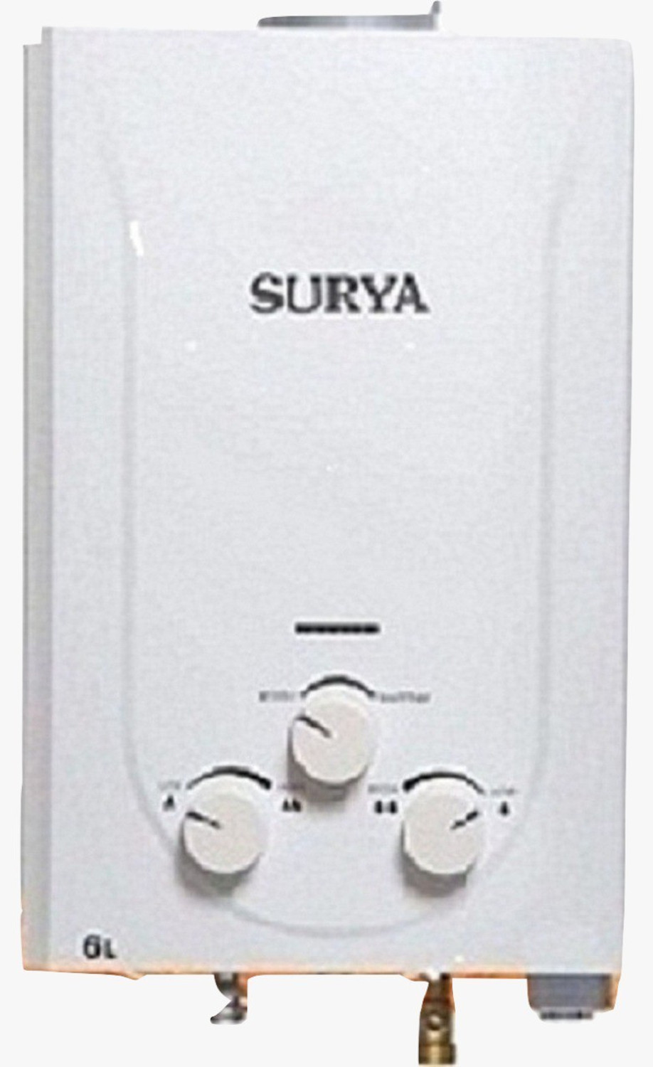 Image of SURYA Gas Geyser 6 L Gas Water Geyser