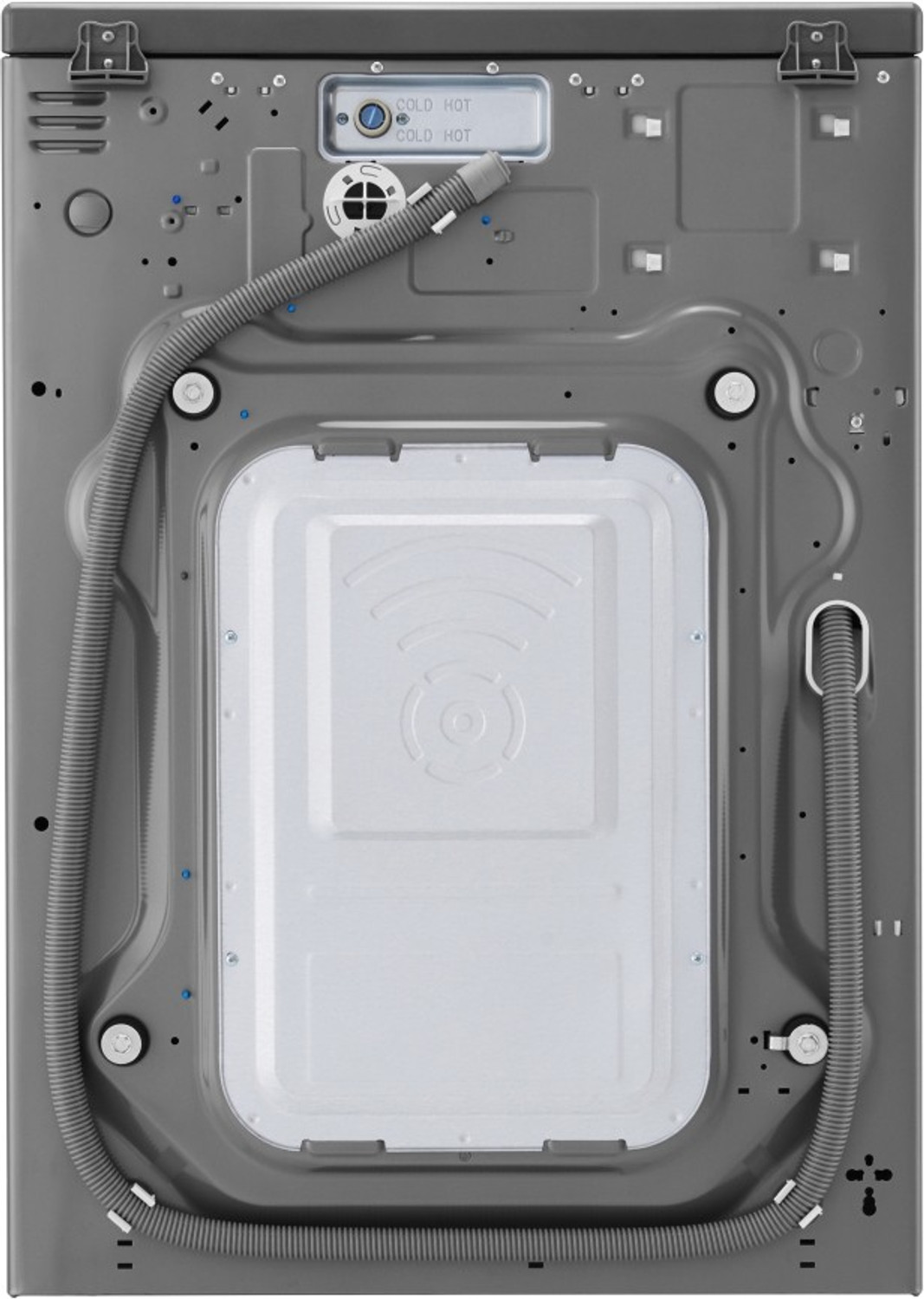 Image of LG 18 /10 kg Washer with Dryer Ready to Wear Clothes with In-built Heater Silver