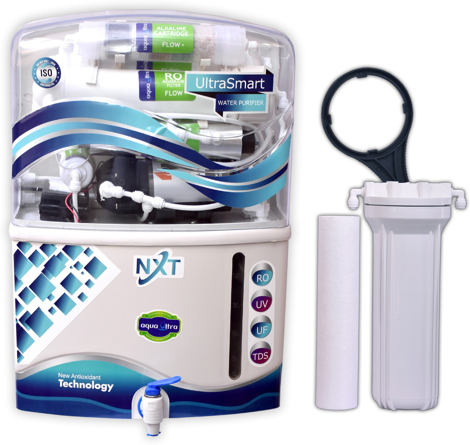 Image of Aquaultra NXT 14 L RO + UV + UF + TDS Water Purifier