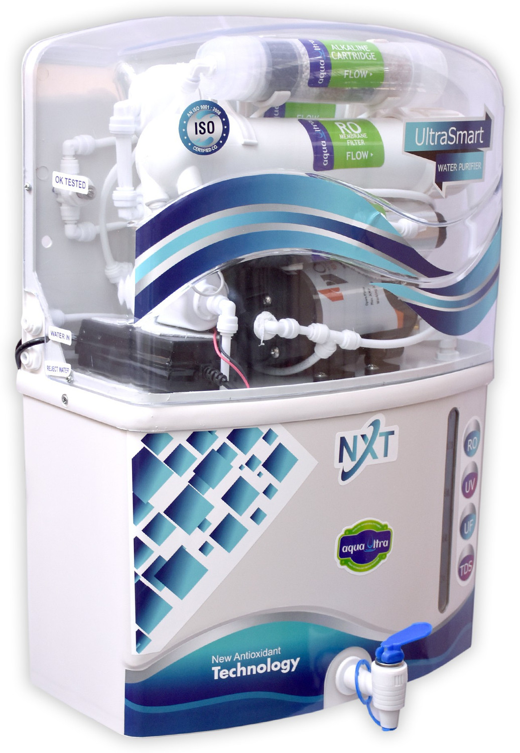 Image of Aquaultra NXT 14 L RO + UV + UF + TDS Water Purifier