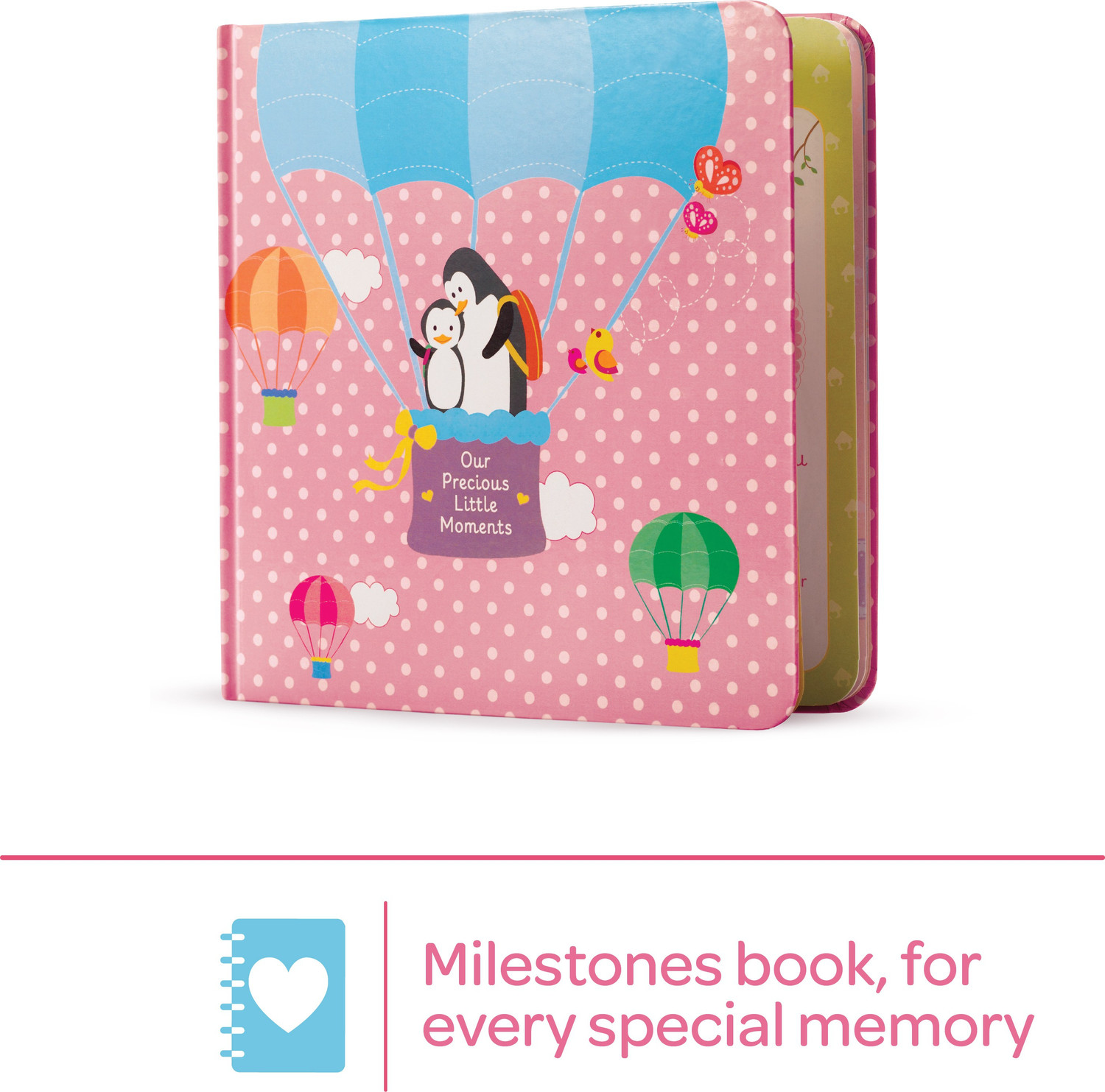 Image of JOHNSON'S Baby Care Collection Gift Set with Organic Cotton Dress and Milestone Book (10 Pieces)