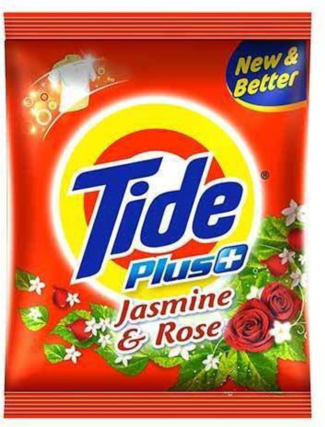 Image of Tide Extra Power Washing Detergent Powder (Jasmine & Rose) (10 kg)