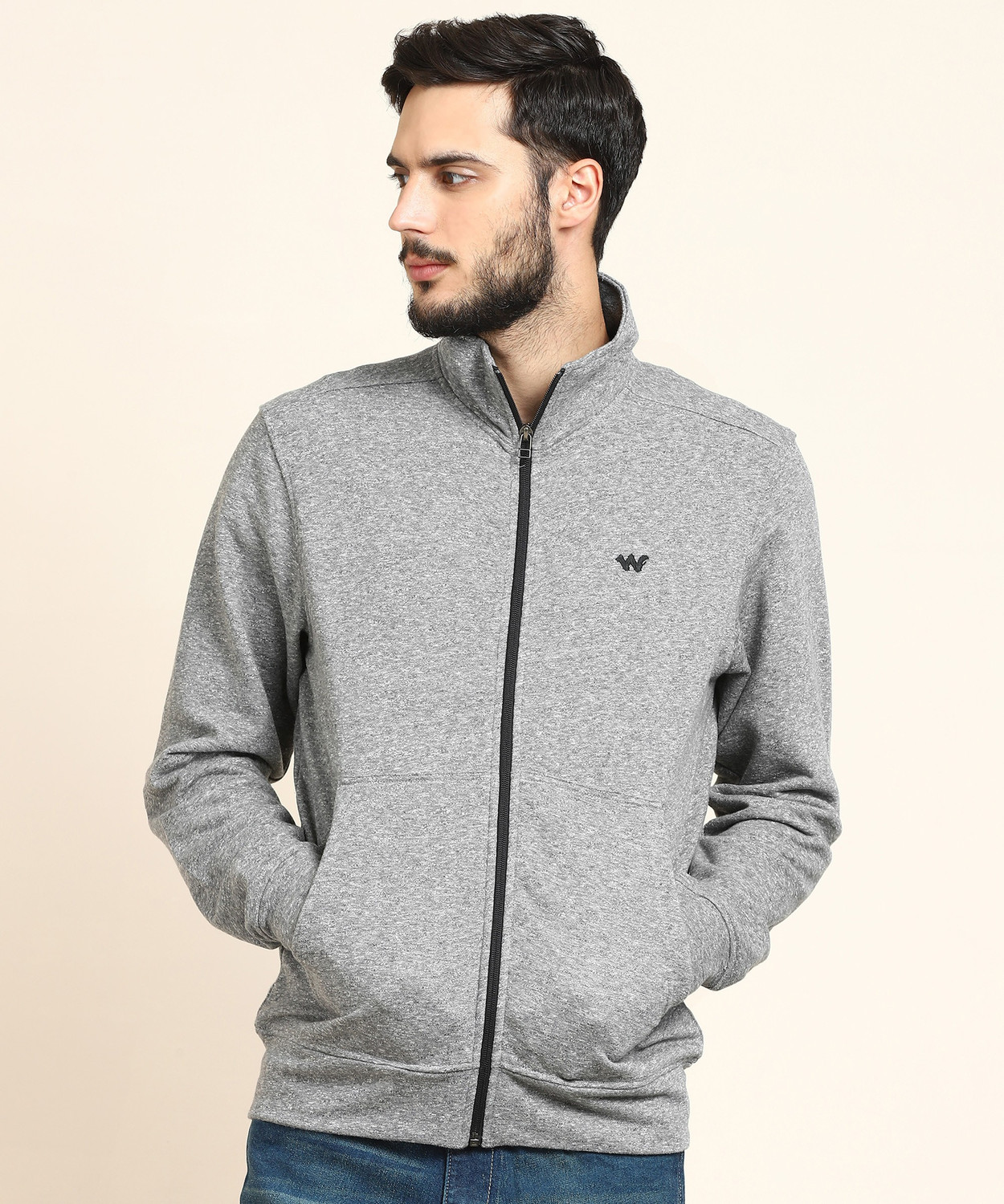 Wildcraft full sleeve solid men's sweatshirt store