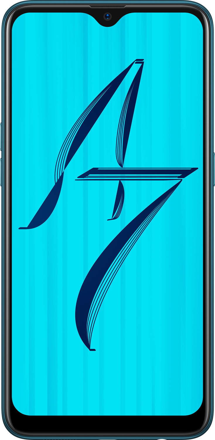Image of OPPO A7 (Glaze Blue, 64 GB) (3 GB RAM)