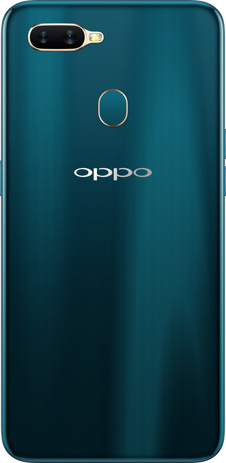 Image of OPPO A7 (Glaze Blue, 64 GB) (3 GB RAM)