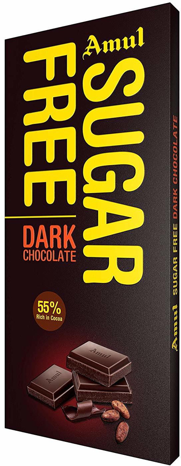 Image of Zevic Sugar Free Chocolate - Sweetened with Organic Jaggery (Rich in Nutrients) 40 gm (Pack of 9) Bar (9 x 40 g)