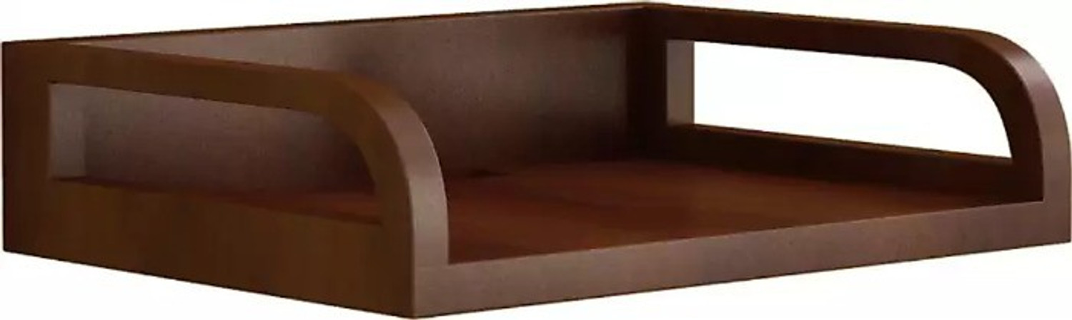 Image of Dime Store Set Top Box Stand, Wifi Router Holder And Stand Shelves For Living Room MDF (Medium Density Fiber) Wall Shelf (Number of Shelves - 1, White)