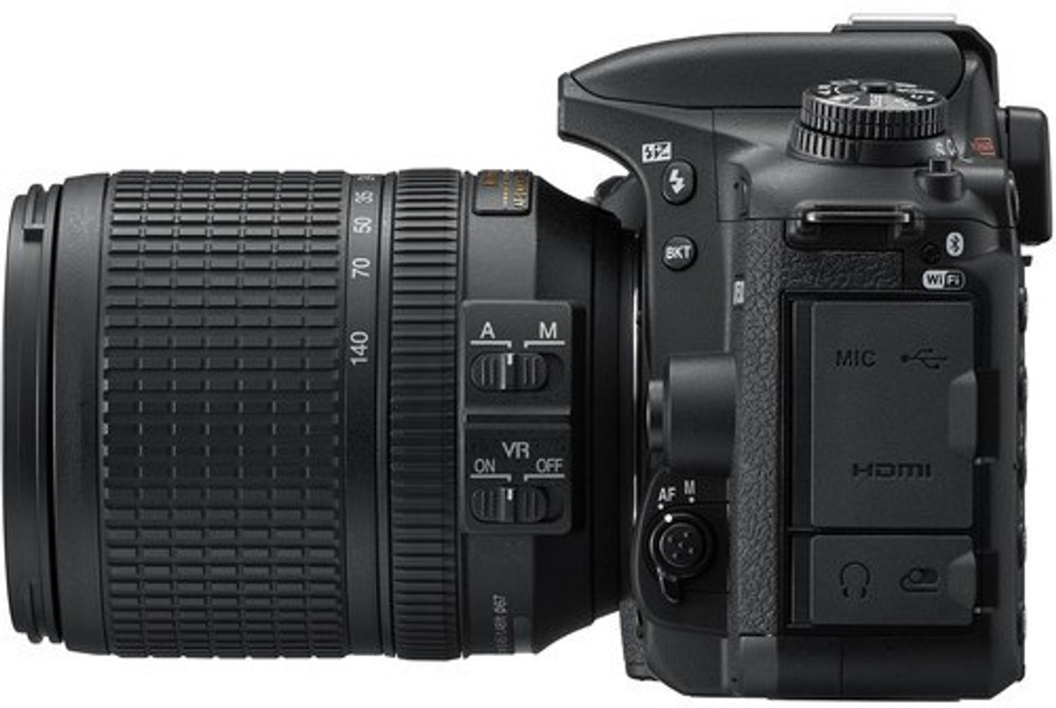 Image of NIKON D7500 DSLR Camera Body with 18-140 mm Lens
