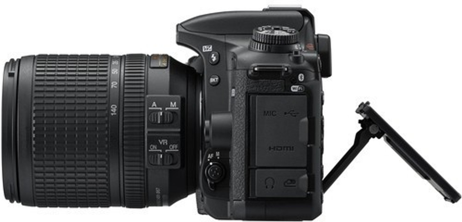 Image of NIKON D7500 DSLR Camera Body with 18-140 mm Lens