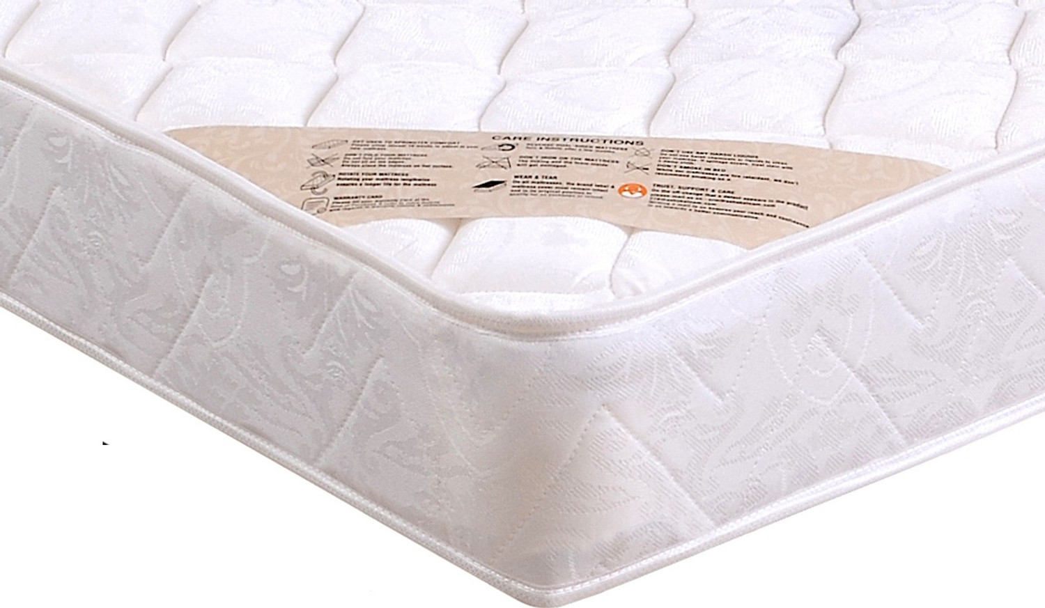 Image of SPRINGTEK Dual Comfort Hard & Soft Flip Reversible Both Side 5 inch King PU Foam Mattress