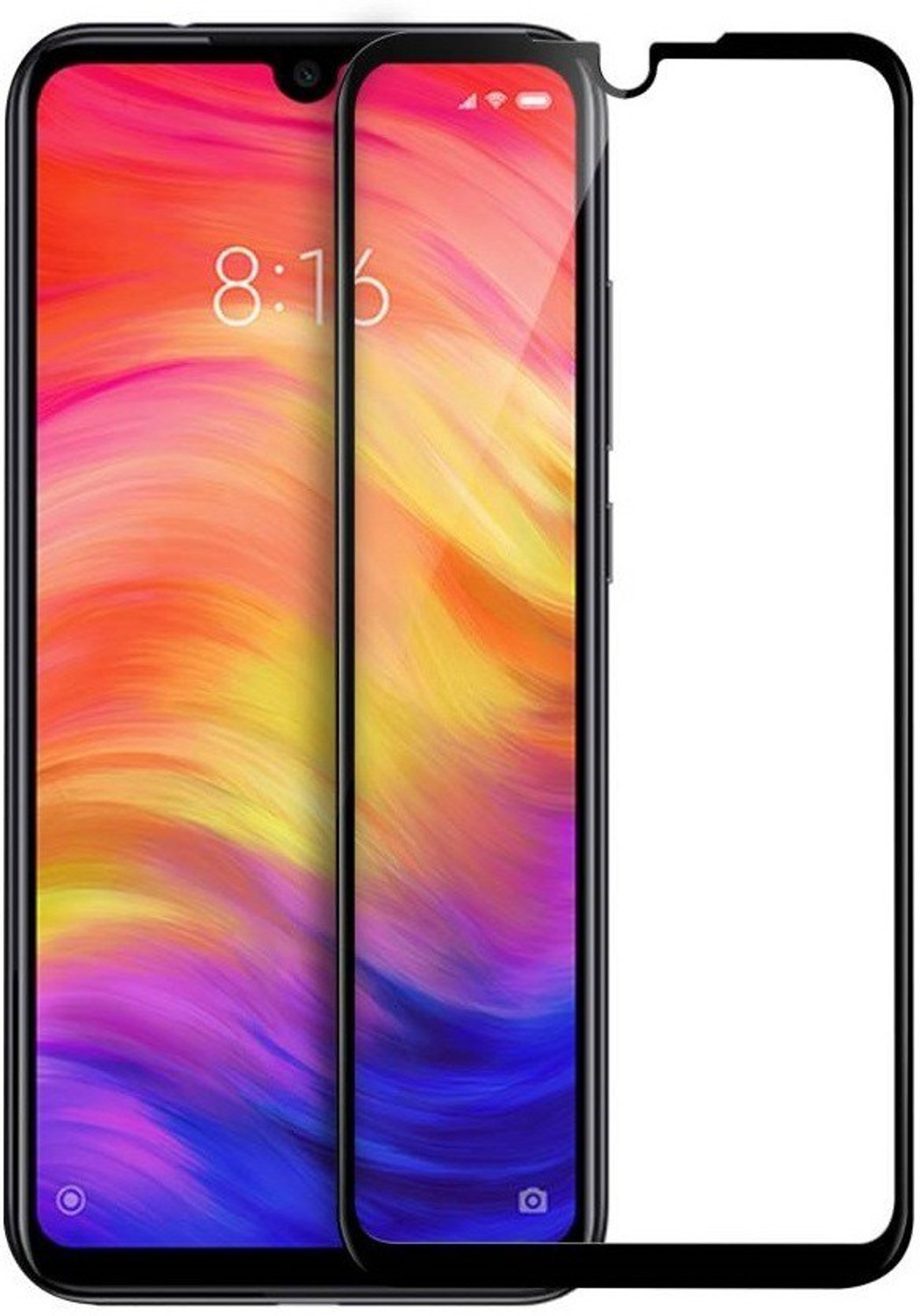 Image of Az traders Edge To Edge Tempered Glass for realme P4x 5G, Realme P4x (Pack of 1)