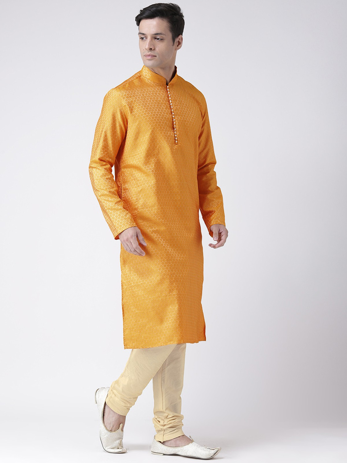 Image of DEYANN Men Kurta Churidar Set