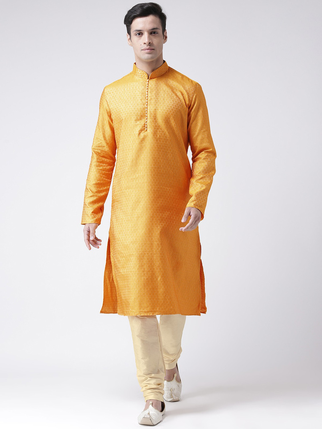 Image of DEYANN Men Kurta Churidar Set