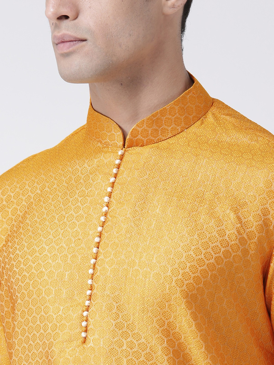 Image of DEYANN Men Kurta Churidar Set