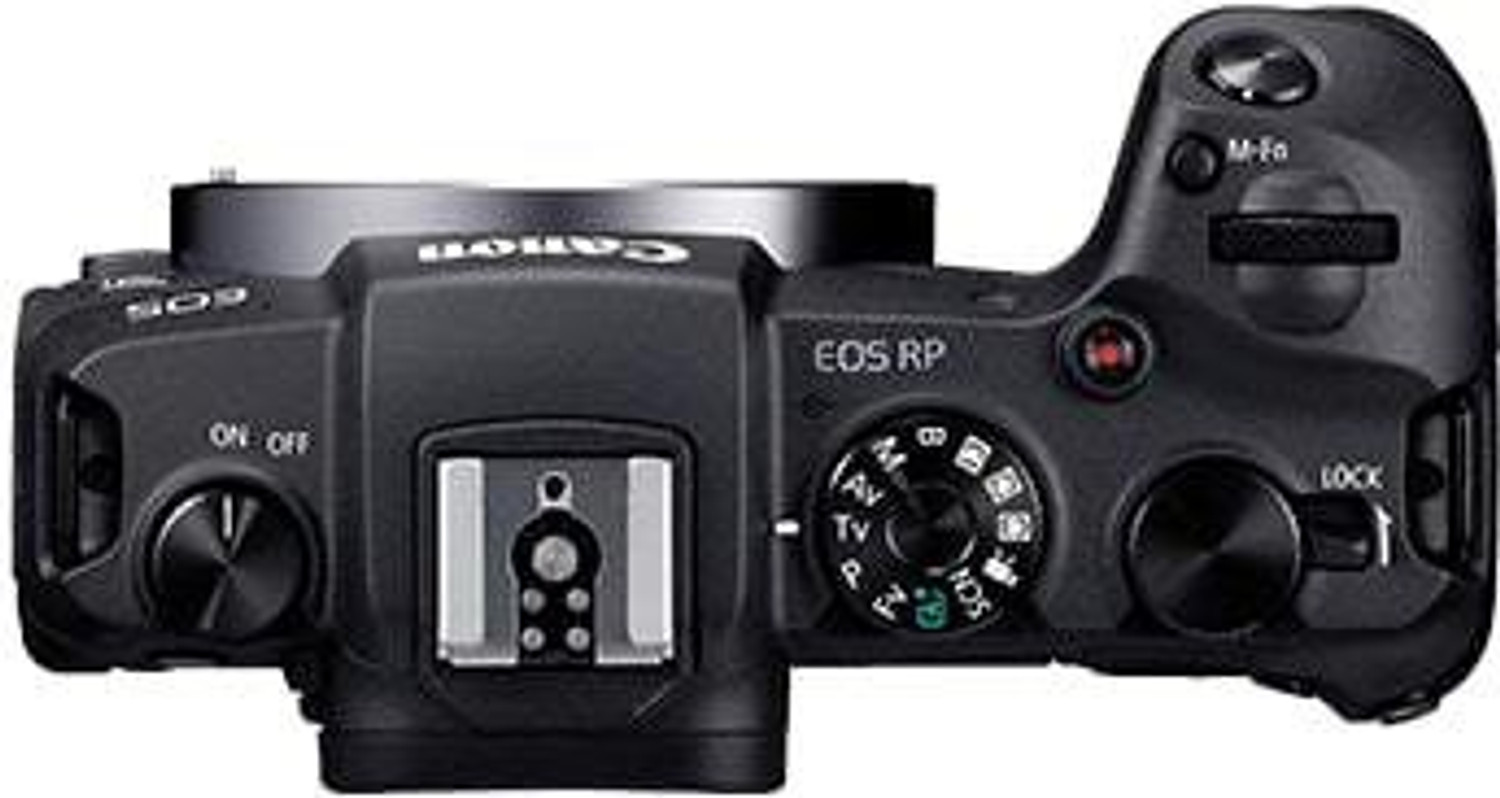 Image of Canon RP Mirrorless Camera Body with single Lens: RF 24 - 105 mm f /4L IS USM