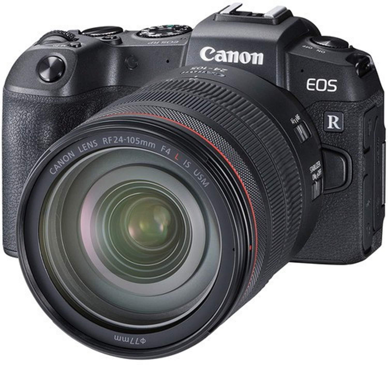 Image of Canon RP Mirrorless Camera Body with single Lens: RF 24 - 105 mm f /4L IS USM