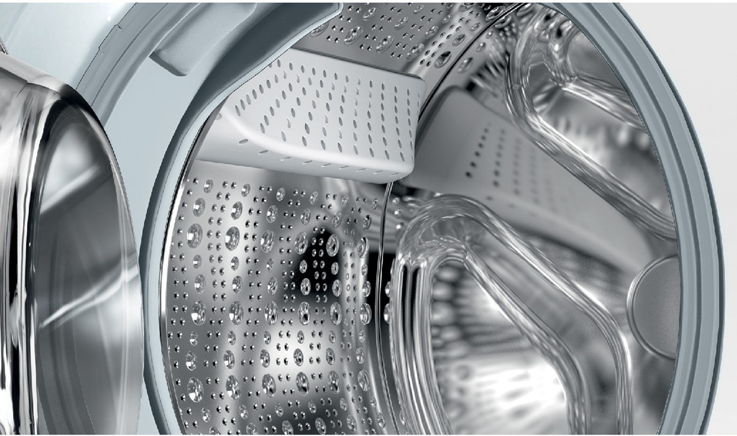 Image of BOSCH 8 kg Inverter1400RPM Fully Automatic Front Load Washing Machine White