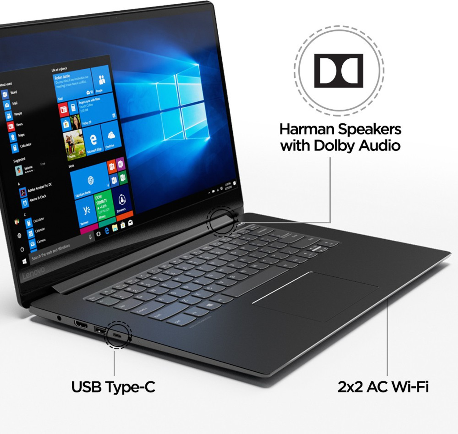 Image of Lenovo Ideapad 530s Intel Core i5 8th Gen 8250U - (8 GB /512 GB SSD /Windows 10 Home /2 GB Graphics) 530S-15IKB Thin and Light Laptop