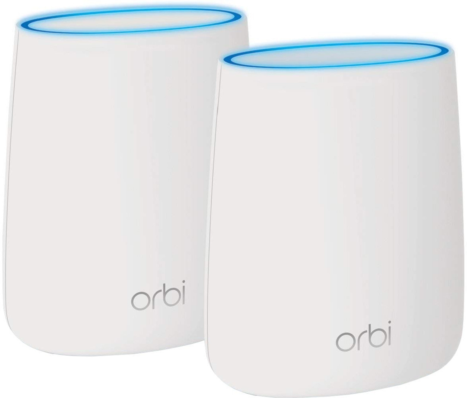 Image of NETGEAR Orbi RBK20 Mesh Router 2.4 GHz, 5 GHz 2200 Mbps Wifi Speed Tri Band Internal Antenna Ethernet (Cable Broadband)