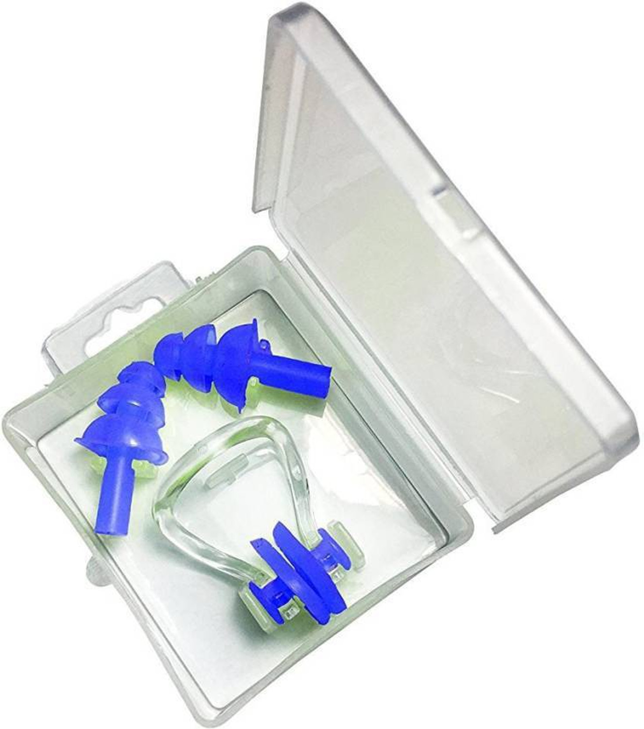 Image of DALUCI Waterproof Swimming Professional Silicone Earplugs Ear Plug (Multicolor)