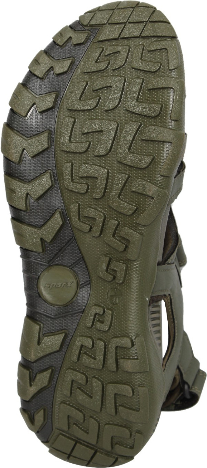 Sparx SS 496 Men Sports Sandals Olive Black 10 Price History