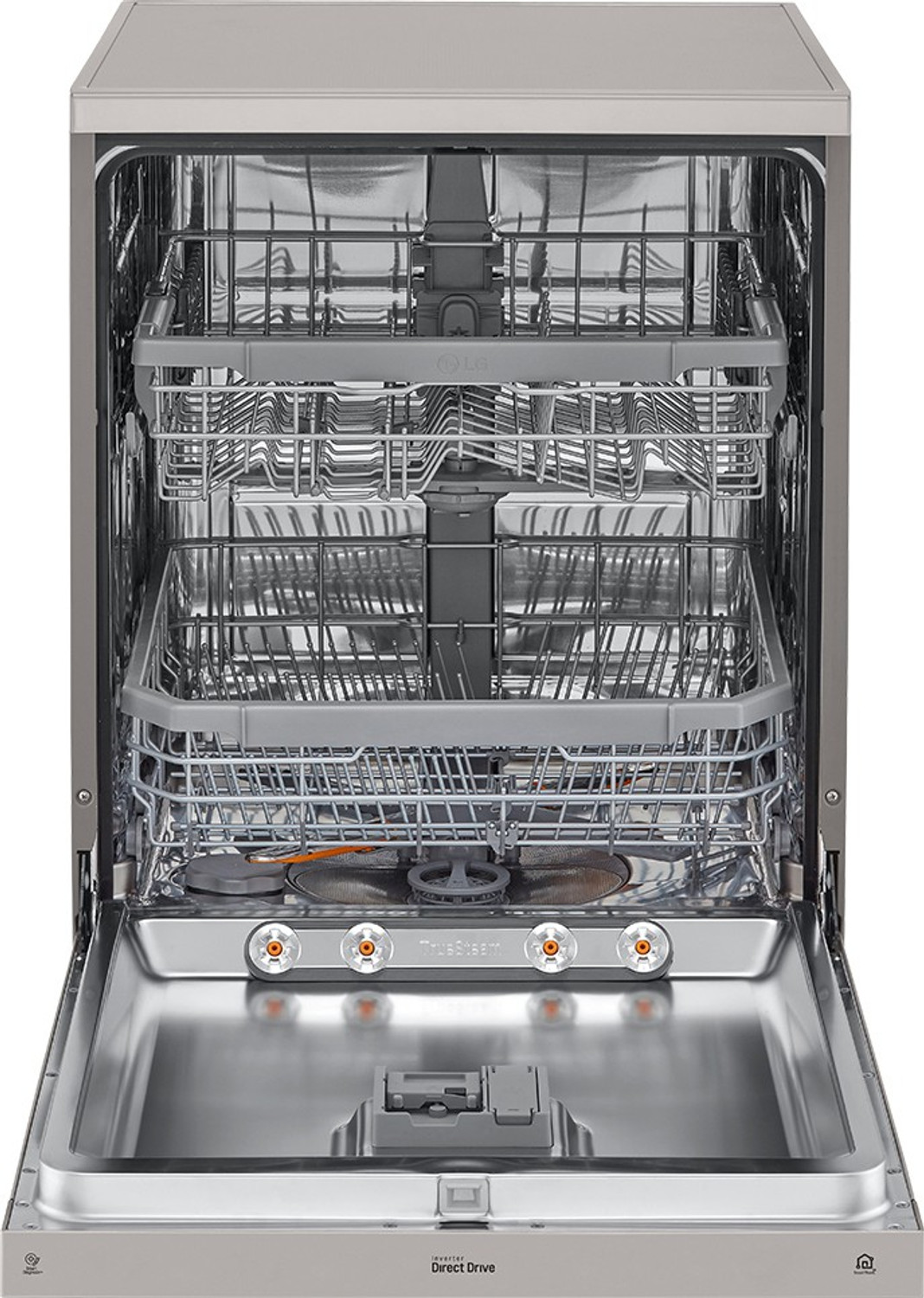 Image of LG DFB424FP Free Standing 14 Place Settings Intensive Kadhai Cleaning| No Pre-rinse Required Dishwasher