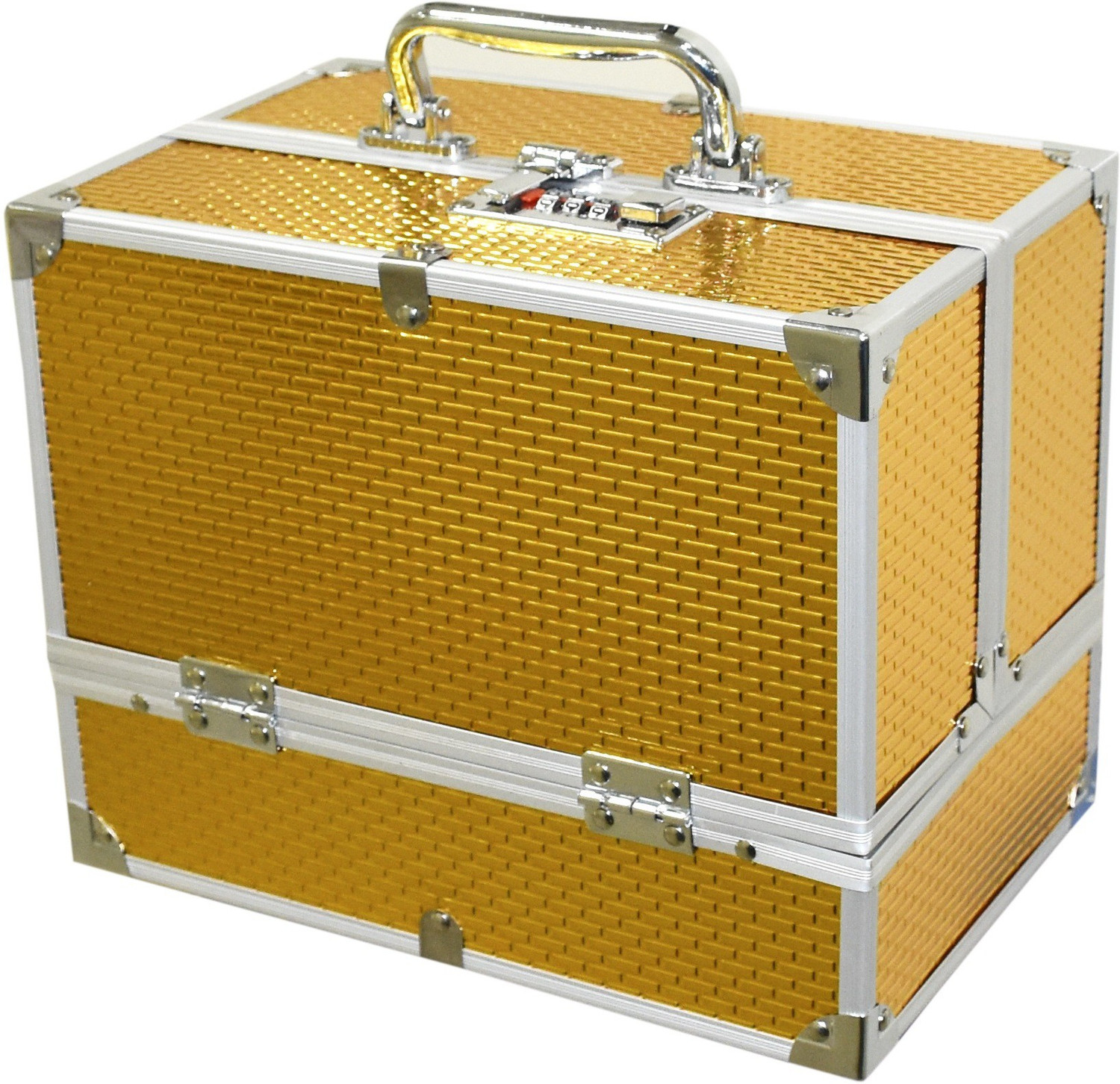 Pride STAR SP 20 golden to store cosmetic Vanity Box
