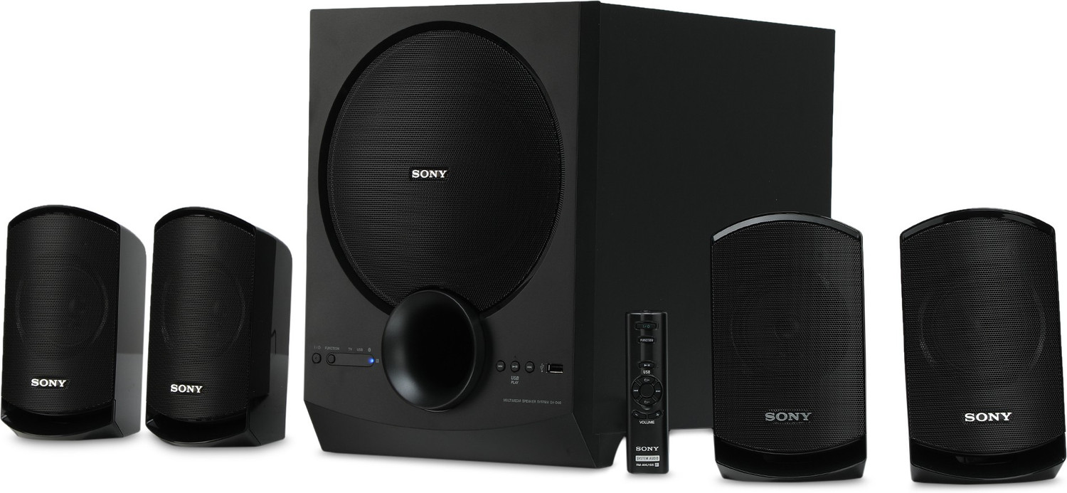 SONY SAD40 80 W Bluetooth Home Theatre (Black, 4.1 Channel) Price