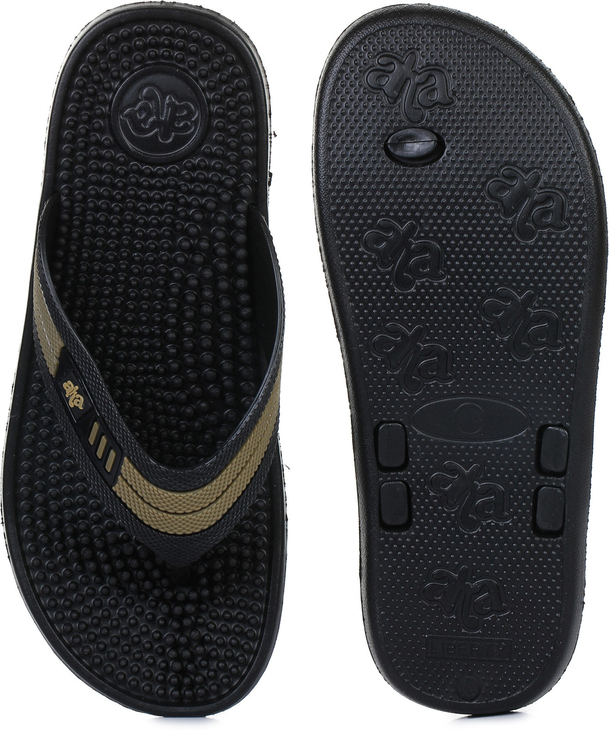 Image of A-HA By Liberty Men Flip Flops (Black , 9)
