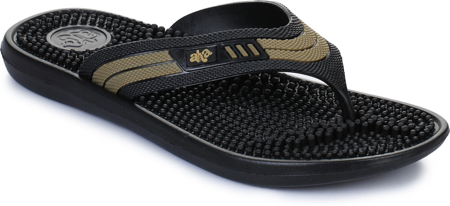 Image of A-HA By Liberty Men Flip Flops (Black , 9)