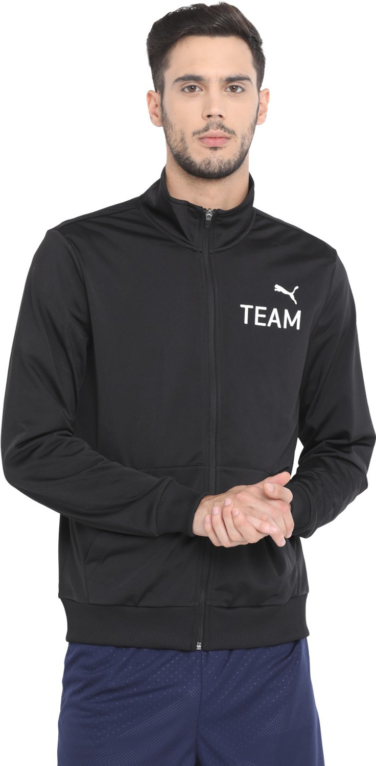 Puma full sleeve solid top men's jacket