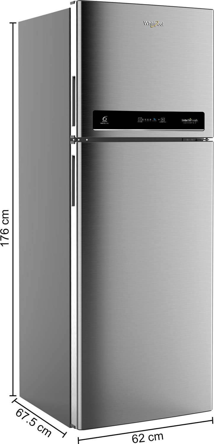 Image of Whirlpool 360 L Frost Free Double Door 3 Star Convertible Refrigerator