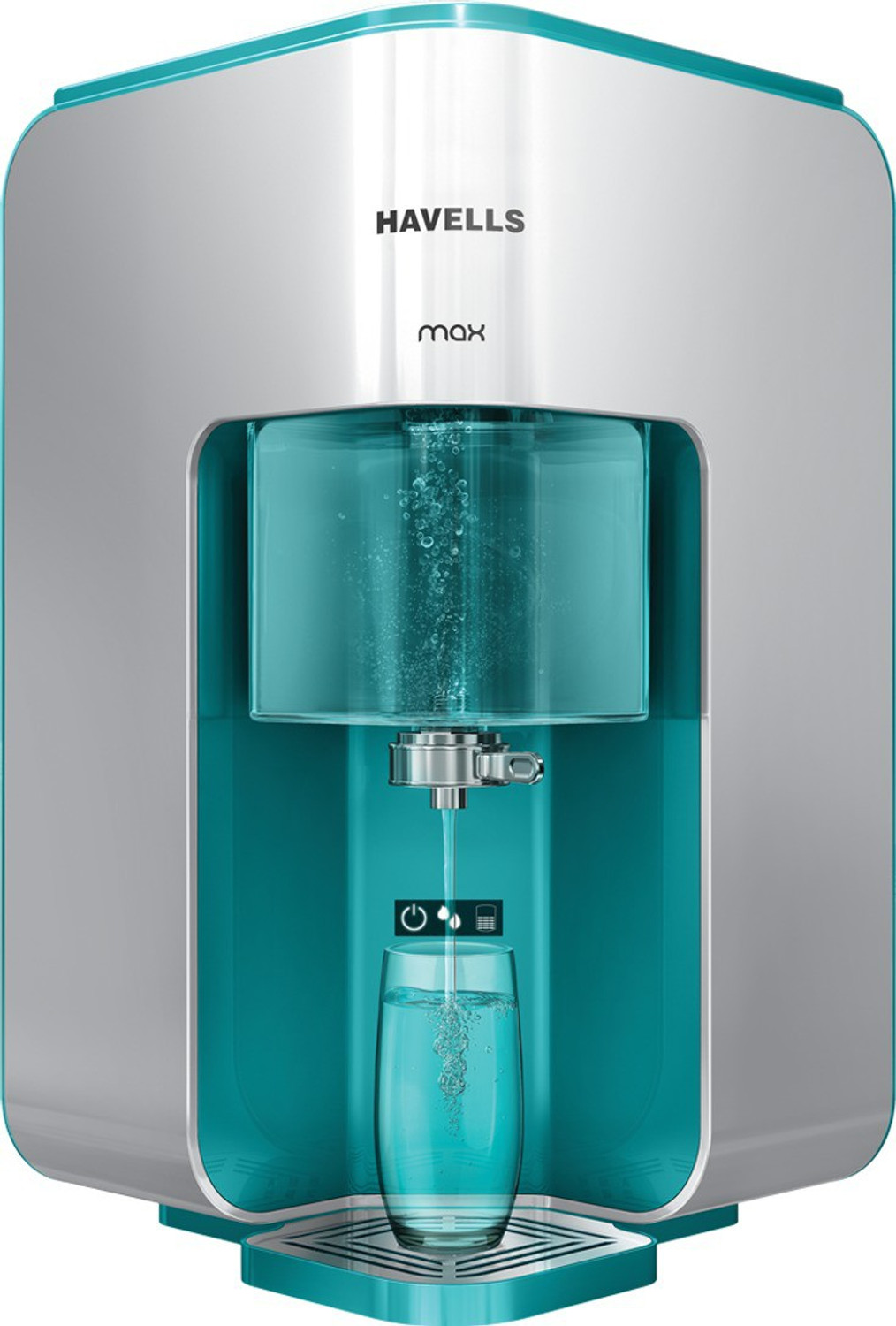Image of HAVELLS GHWRPMB015-RO-MAX 8 L RO + UV + UF + TDS Water Purifier