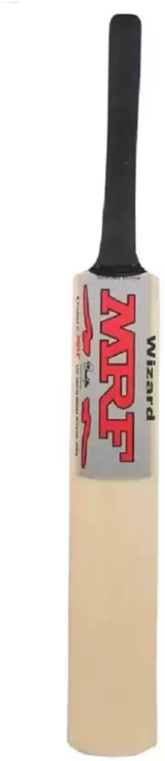 Image of MRF Silver Wizard Poplar Willow Cricket Bat (900-1100 g) Poplar Willow Cricket Bat For 15+ Yrs